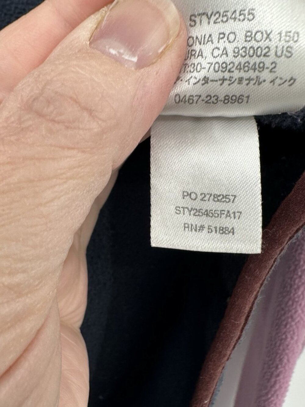 SOLD purple LARGE lightweight fleece jacket